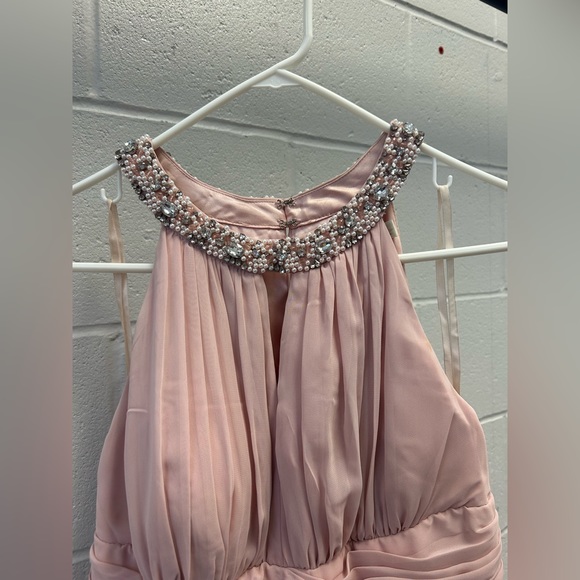 Eliza J, blush pink prom dress, size 8 - Picture 3 of 7